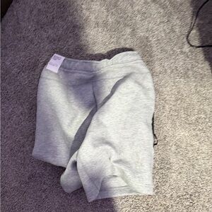 Nike Light Gray Athletic Shorts